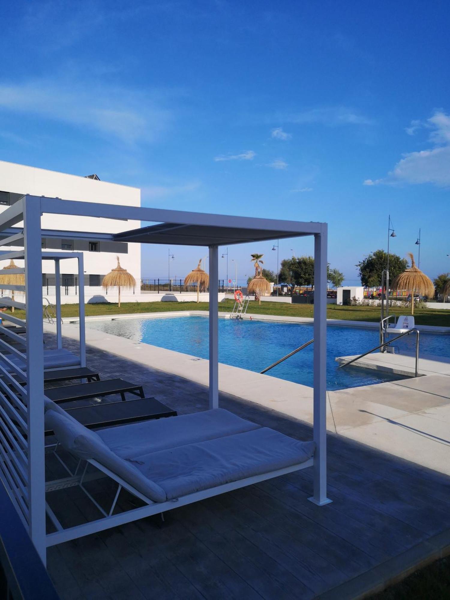 Apartamento Playa Valle Niza Málaga Exteriör bild